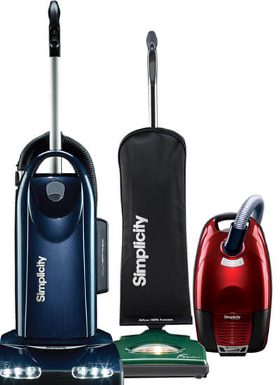 simplicity vacuum cleaners